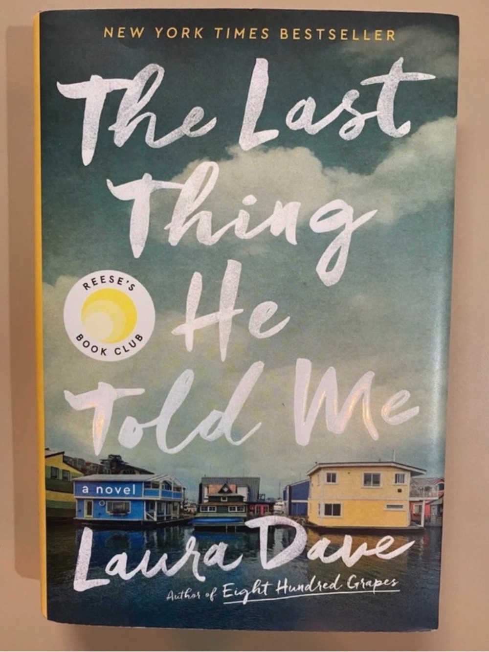 thriller hardcover The Last Thing He Told Me